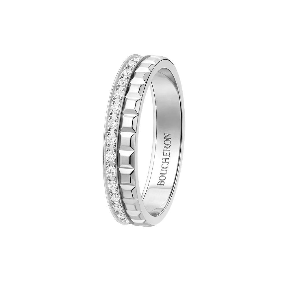 BOUCHERON / ブシュロン キャトル ラディアント クル ド パリ ダイヤモンド リング ハーフ JAL00281