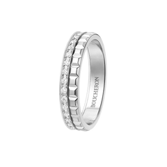 Quatre Radiant Clou de Paris Diamond Ring Half