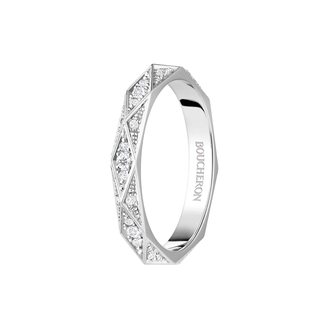 ファセット リング ミディアム フルパヴェ