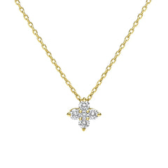 フロリアード K18イエローゴールド ダイヤモンドペンダント