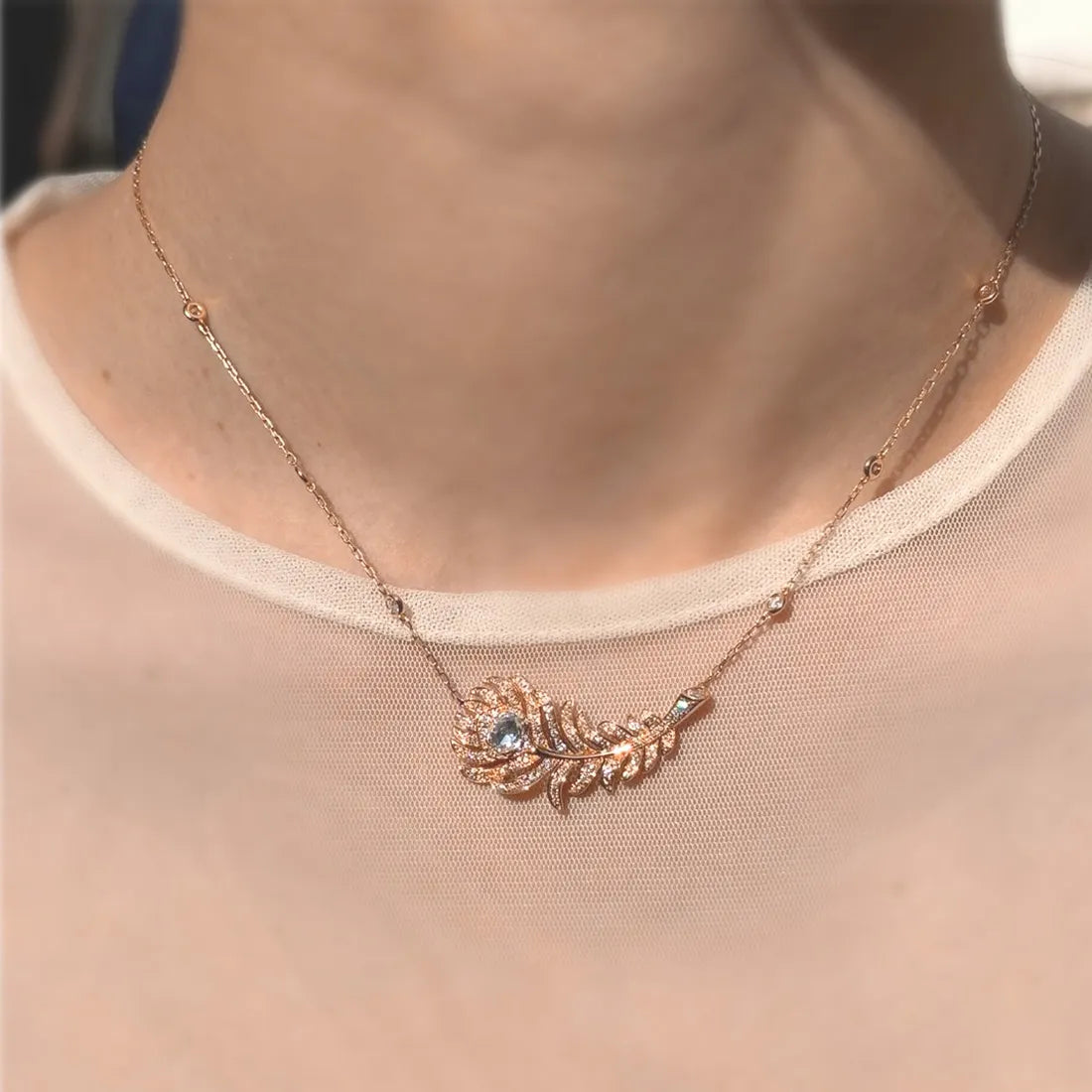 プリュム ドゥ パオン ペンダント スモール