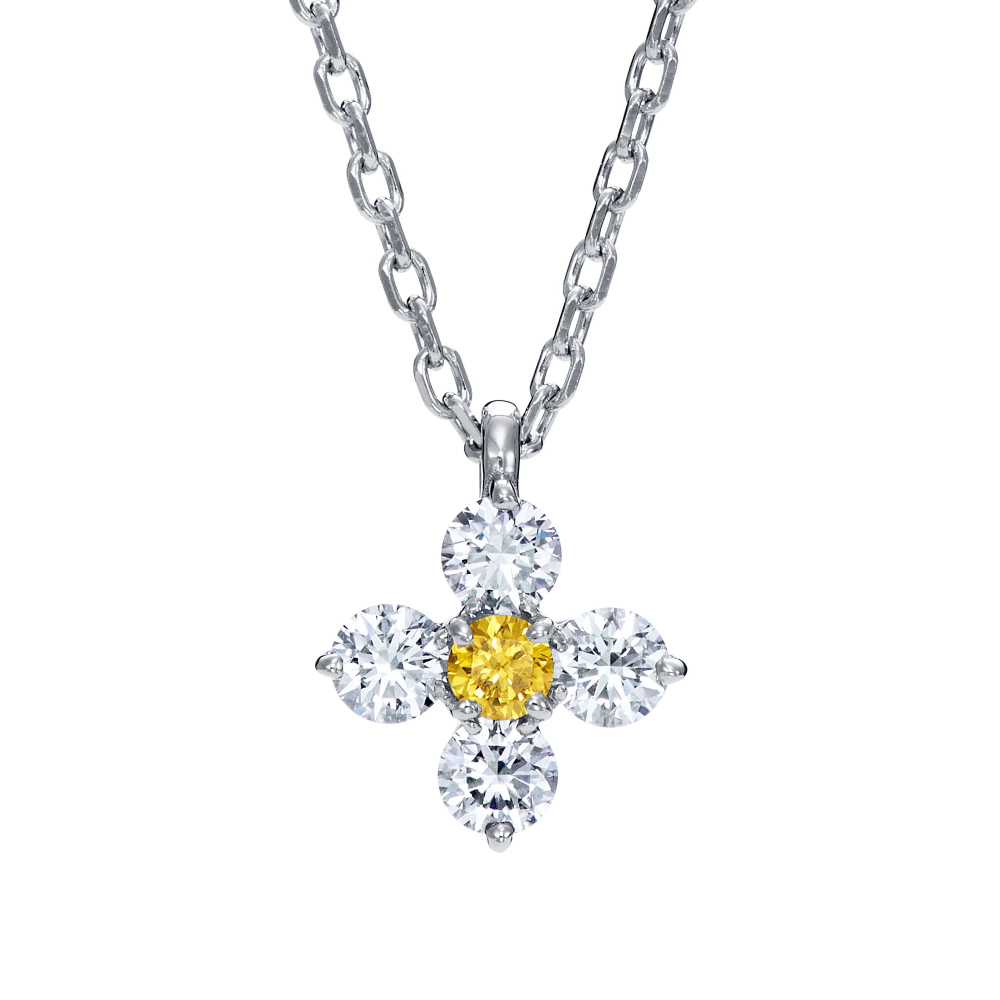 ROYAL ASSCHER / ロイヤル・アッシャー 【創業170周年記念】フロリアードペンダント KPAOR064BP