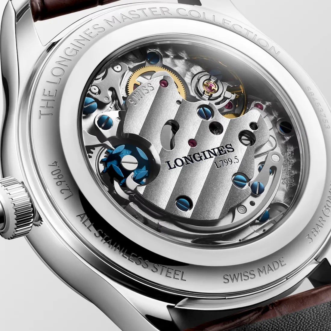 ロンジン マスターコレクション クロノ モノプッシャー 41.00mm (2026年モデル)