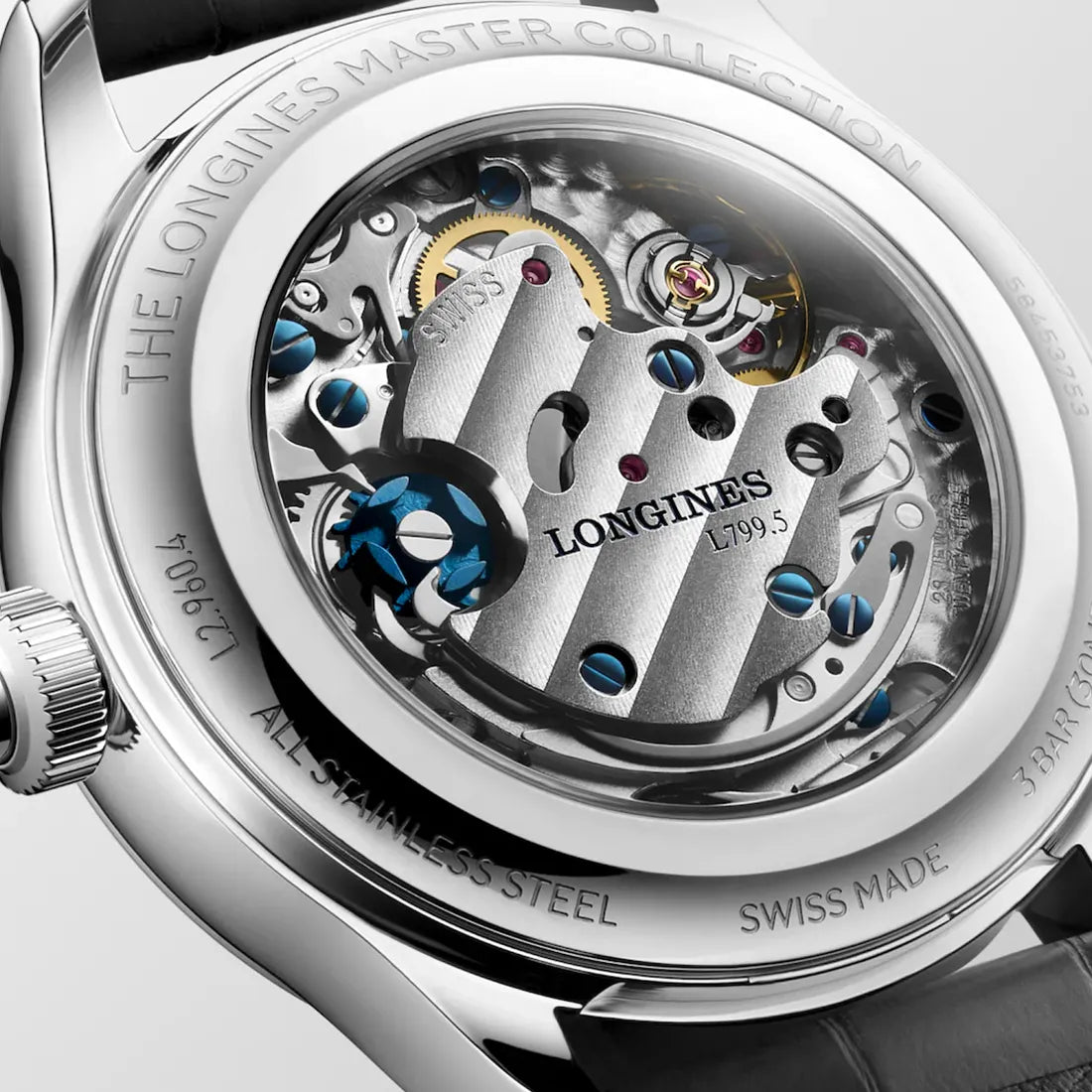 ロンジン マスターコレクション クロノ モノプッシャー 41.00mm (2026年モデル)