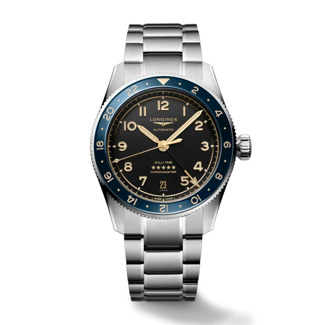 ロンジン スピリット ZULU TIME 39.00mm (2025年モデル)