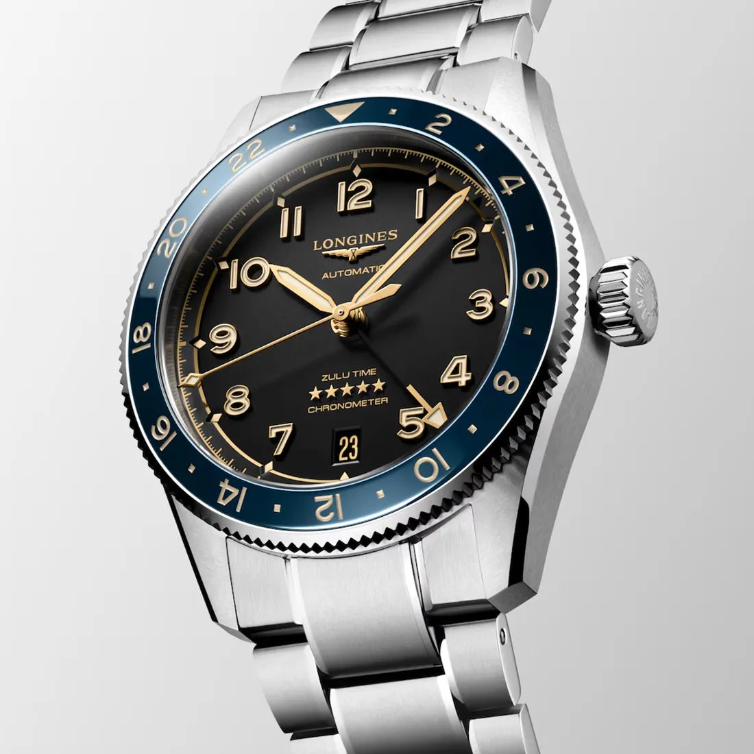 ロンジン スピリット ZULU TIME 39.00mm (2025年モデル)
