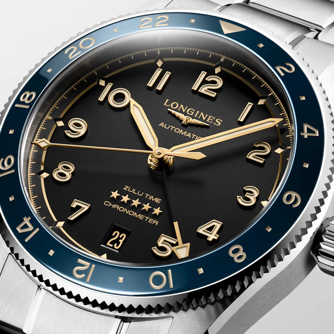 ロンジン スピリット ZULU TIME 39.00mm (2025年モデル)