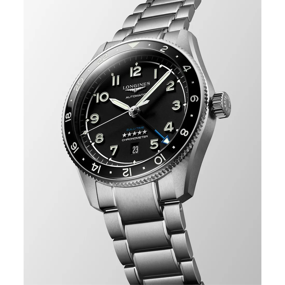 ロンジン スピリット ZuluTime 42.00mm (2022年モデル)