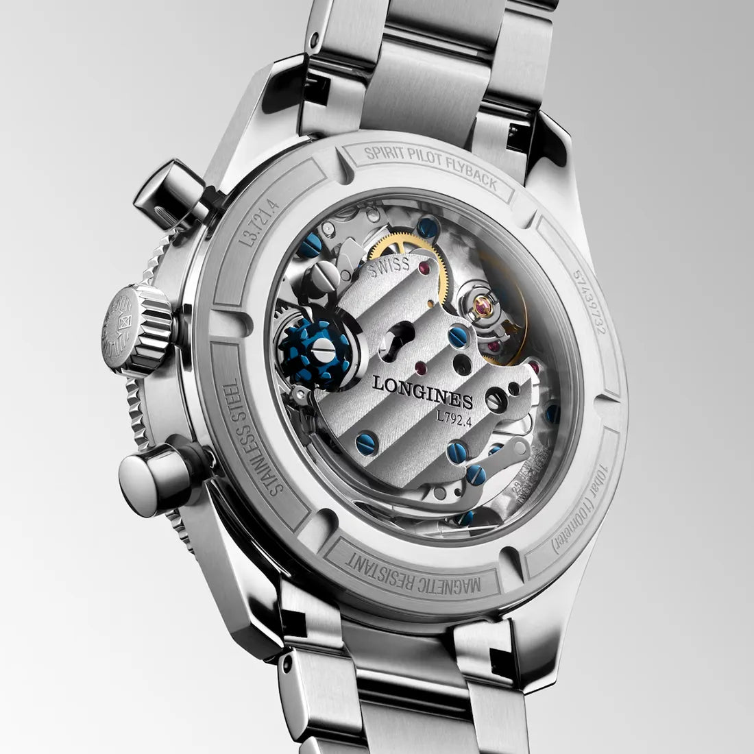 ロンジン スピリット PILOT FLYBACK 39.50mm L3.721.4.53.6｜ロンジン