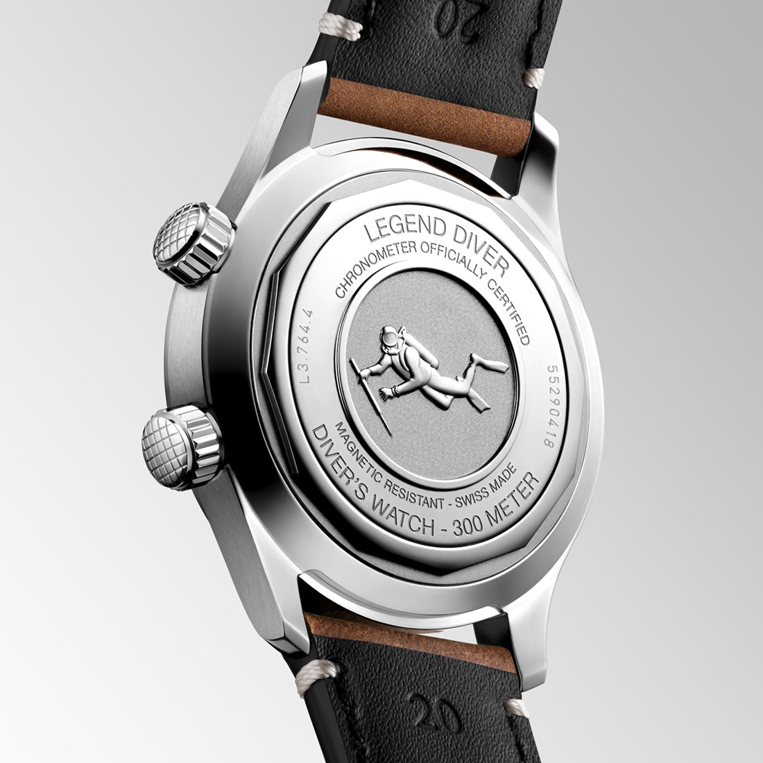 ロンジン レジェンドダイバー 39.00mm (2023年モデル)