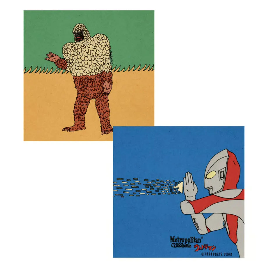 original  MCB346 /  スペシウム光線 / ウルトラマン＆MetropolitanCrossbottle：30cm×30cm