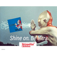 original  MCB346 /  スペシウム光線 / ウルトラマン＆MetropolitanCrossbottle：30cm×30cm