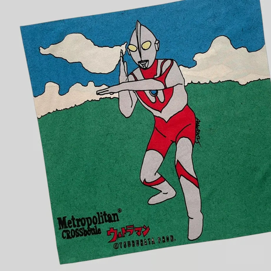 MCB347 /  ウルトラマンvsダダ / ウルトラマン＆MetropolitanCrossbottle：30cm×30cm
