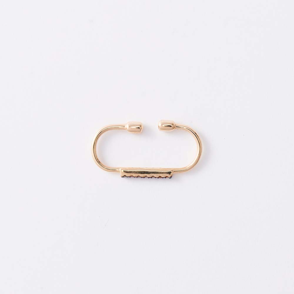 Miró diamond ear cuff size M