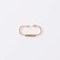 Miró diamond ear cuff size M
