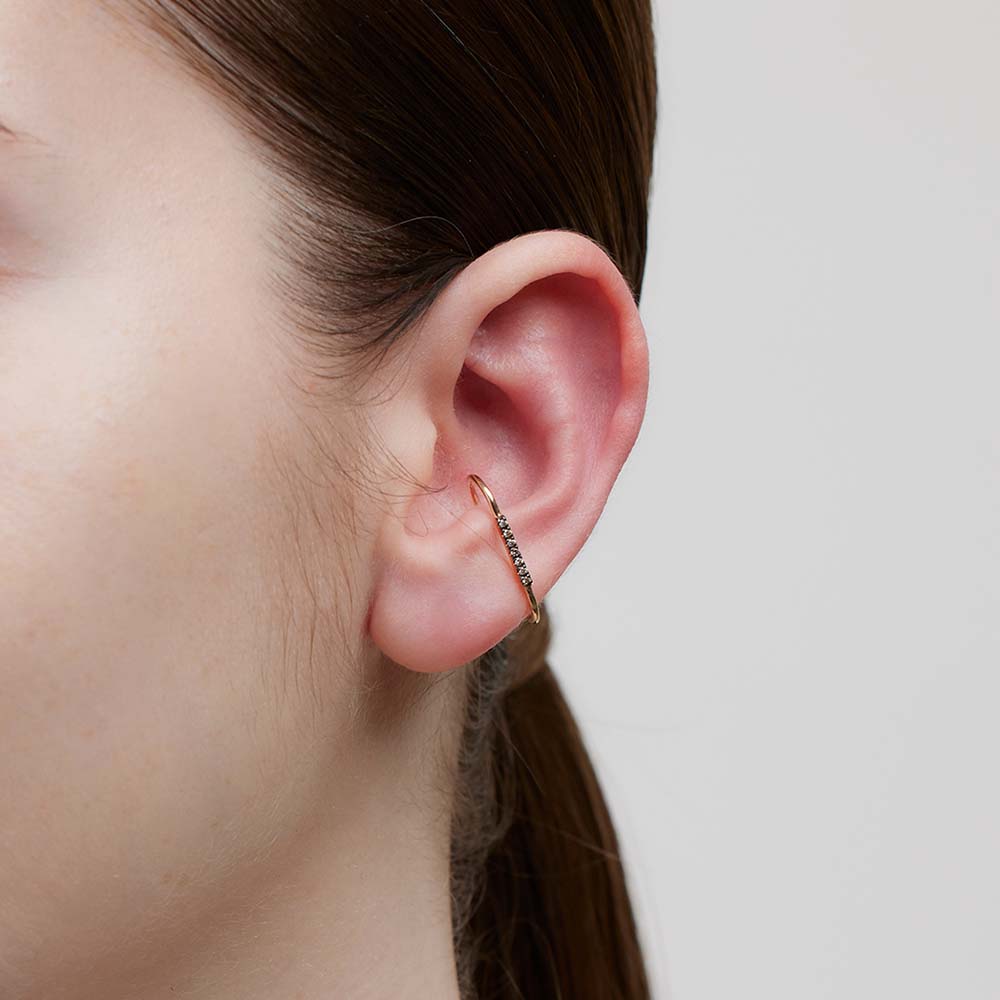 Miró diamond ear cuff size M