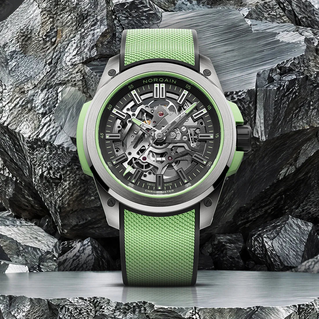 ワイルドワン スケルトン 42MM