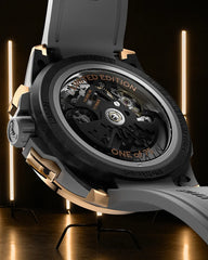 ワイルドワン スケルトン クロノ Red Gold リミテッドエディション 42MM / 世界限定75本