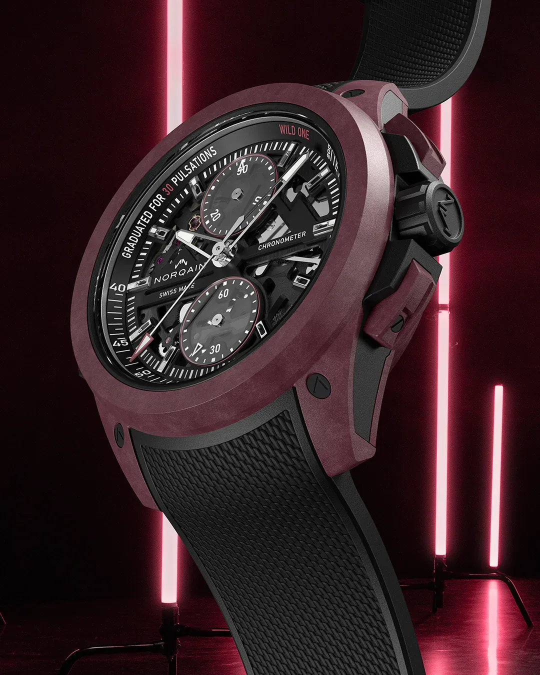 ワイルドワン スケルトン クロノ リミテッドエディション 42MM / 世界限定400本