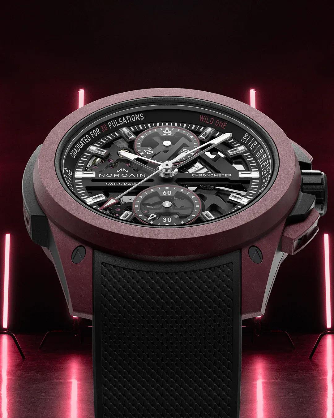 ワイルドワン スケルトン クロノ リミテッドエディション 42MM / 世界限定400本