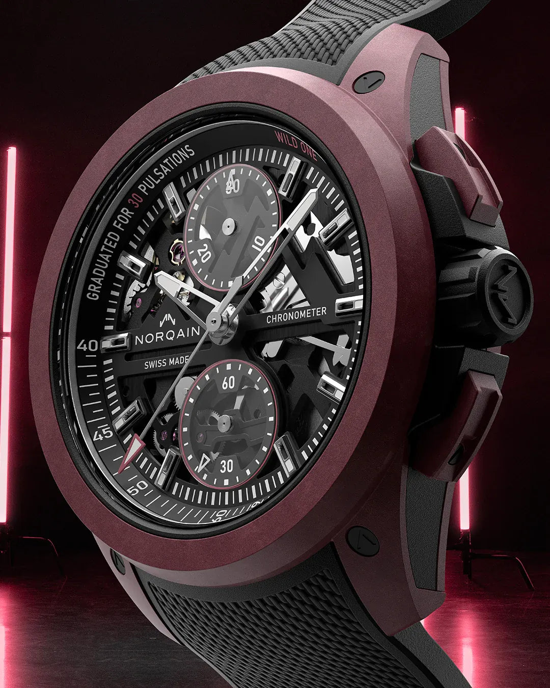 ワイルドワン スケルトン クロノ リミテッドエディション 42MM / 世界限定400本