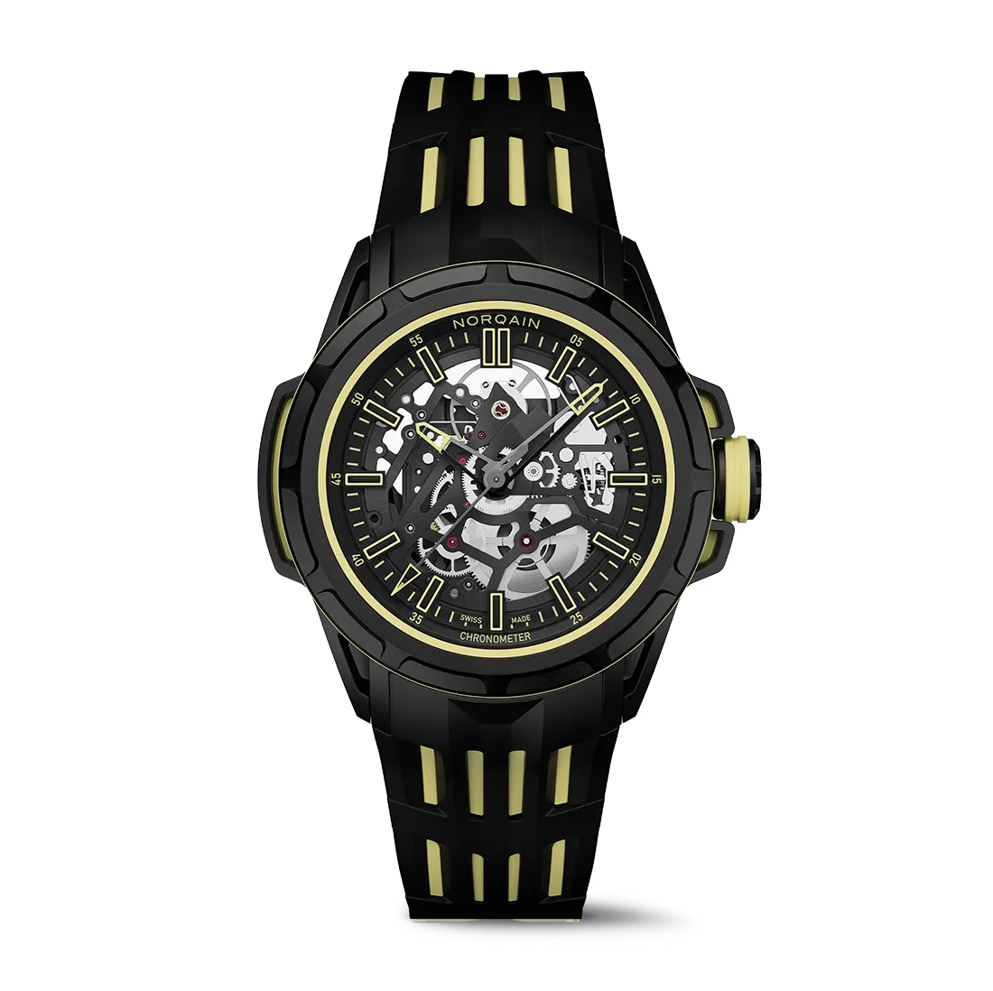 インディペンデンス スケルトン クロノ 42MM NNT3200BLC/JD326 インディペンデンス スケルトン クロノ 42MM NNT3200BLC/JD326