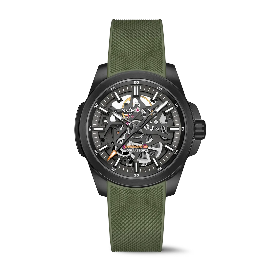 インディペンデンス スケルトン 40MM ブラックDLC