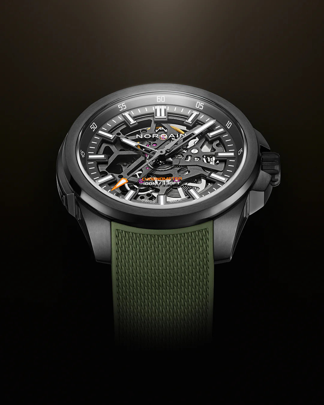 インディペンデンス スケルトン 40MM ブラックDLC