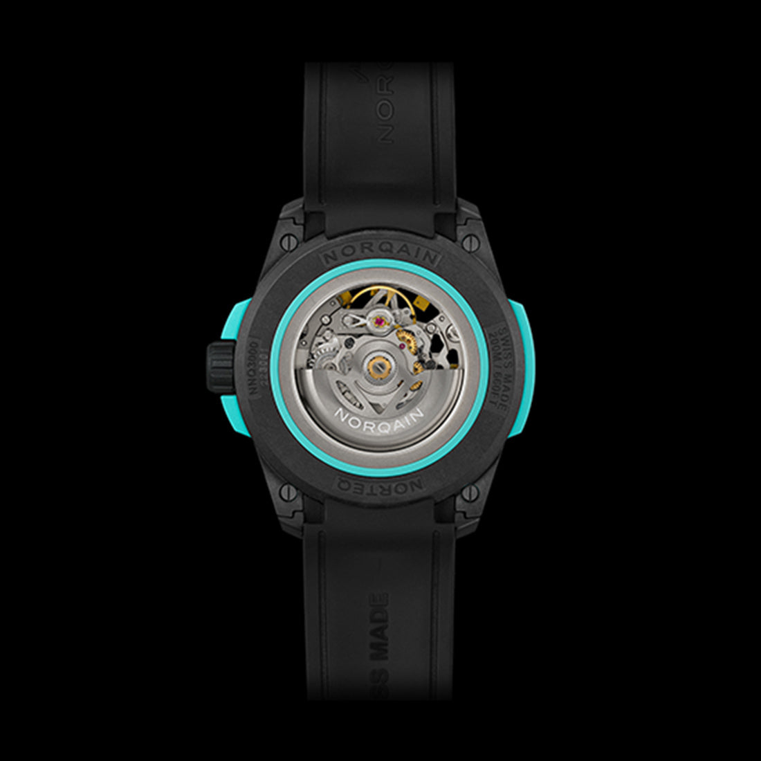 インデペンデンス ワイルド ワン  スケルトン 42MM ターコイズ