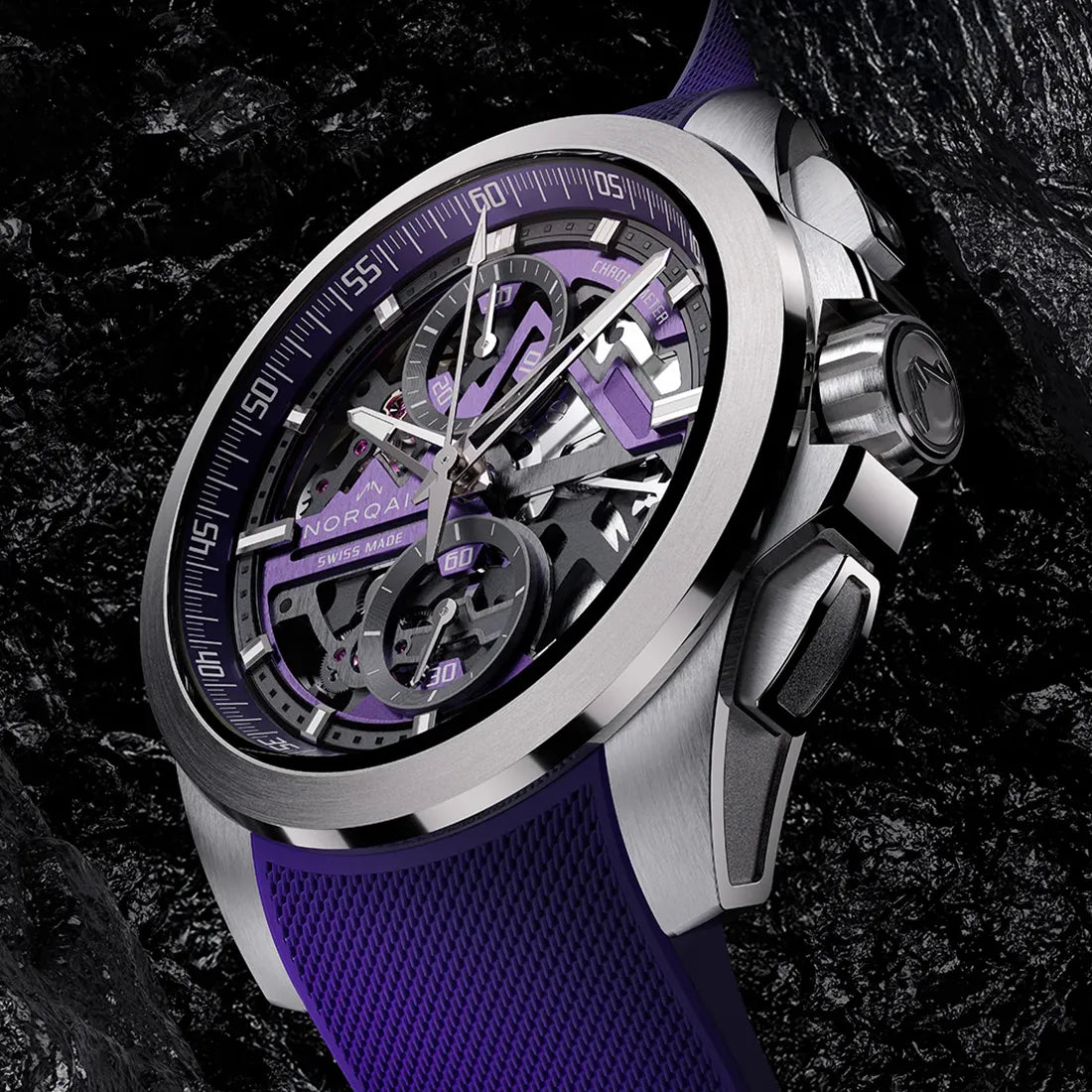 インディペンデンス スケルトン クロノ 42MM チタニウム 【世界限定300本】