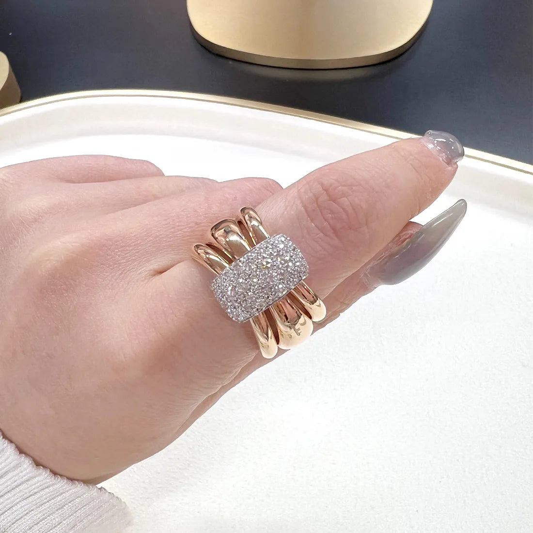 ポメラート トゥギャザー リング