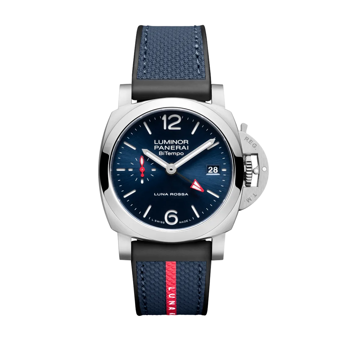 ルミノール クアランタ ルナ・ロッサ BiTempo 40mm