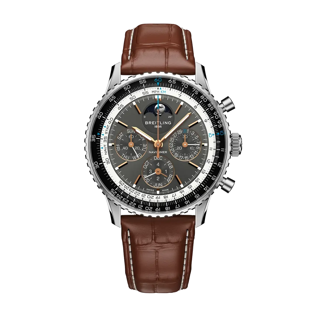 ナビタイマー B19 クロノグラフ 43 パーペチュアルカレンダー