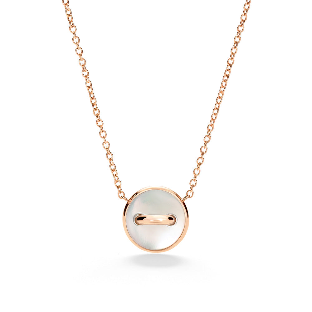 ポムポムドット ネックレス マラカイト×ホワイトマザーオブパール PCC4030O7000DB0MY