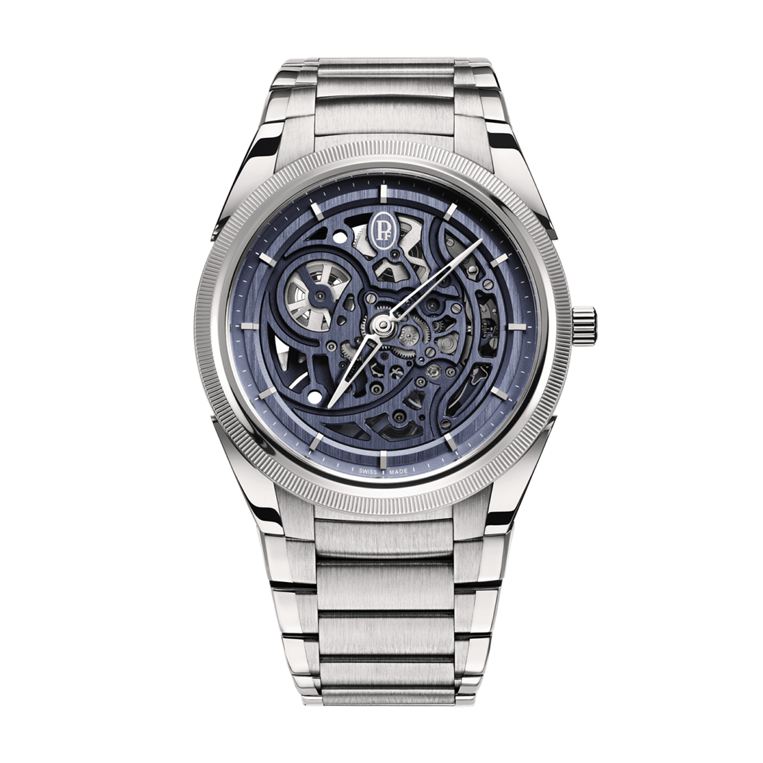 トンダ PF スケルトン プラチナ ミラノブルー