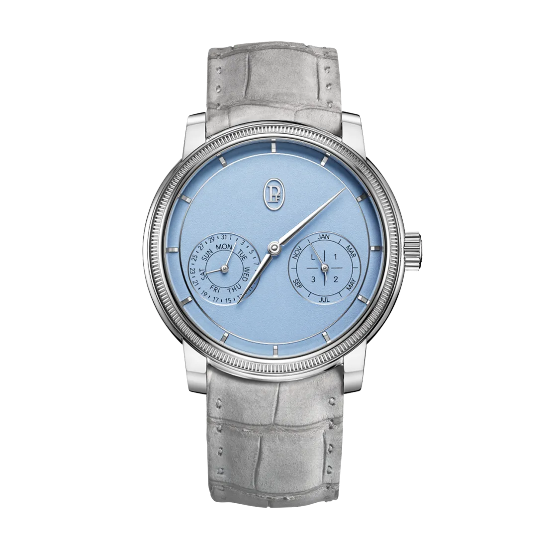 トリック カリテフルリエ パーペチュアルカレンダー プラチナ モーニングブルー【50本限定】