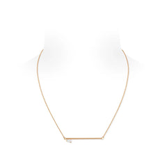 Serti sur Vide ペンダント ピンクゴールド