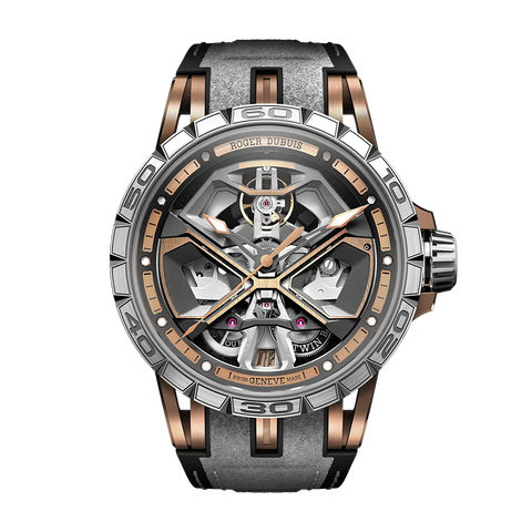 EXCALIBUR SPIDER HURACÁN  PINK GOLD 45MM