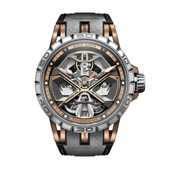 EXCALIBUR SPIDER HURACAN PINK GOLD 45MM