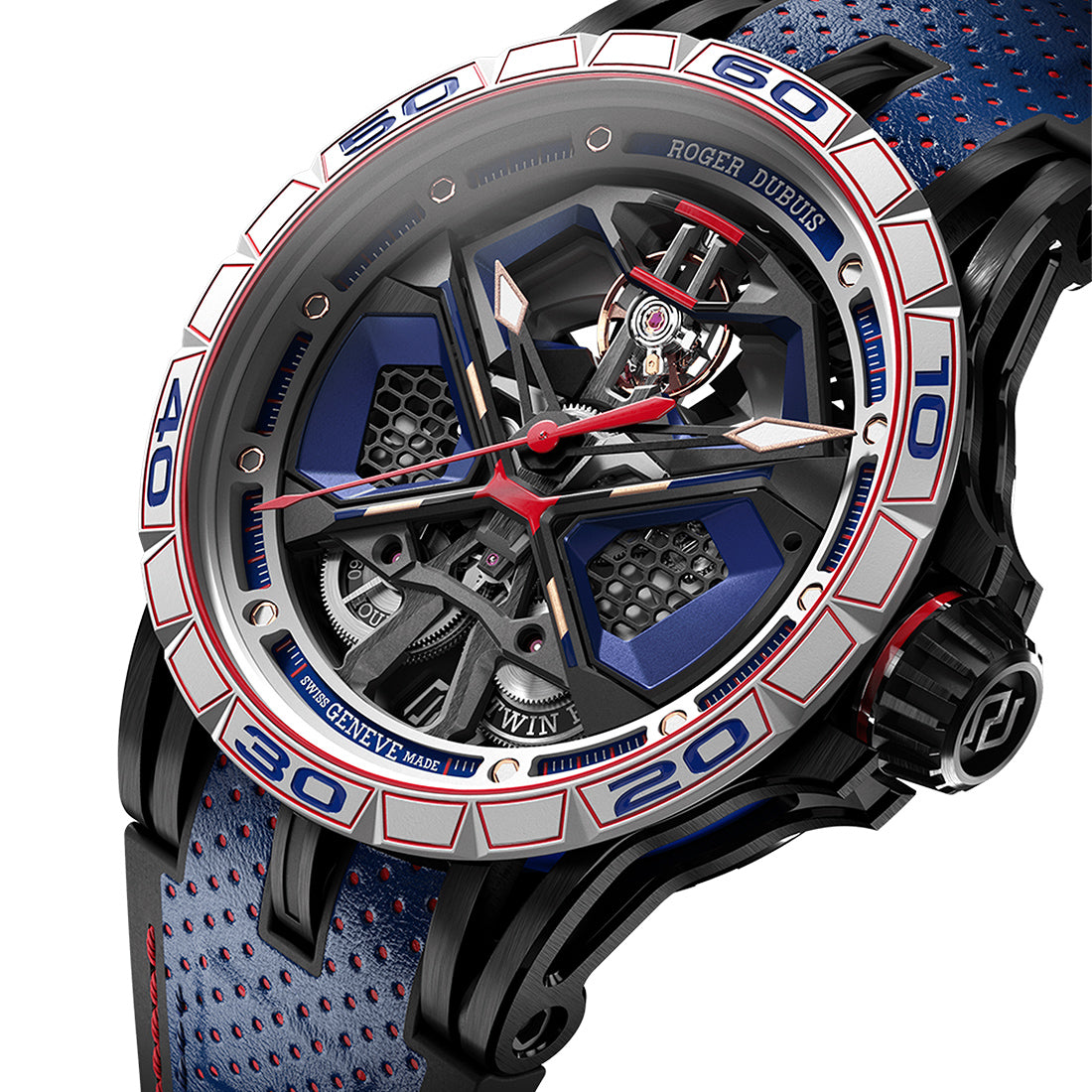 EXCALIBUR SPIDER HURACÁN チタン 45MM (世界限定88本)