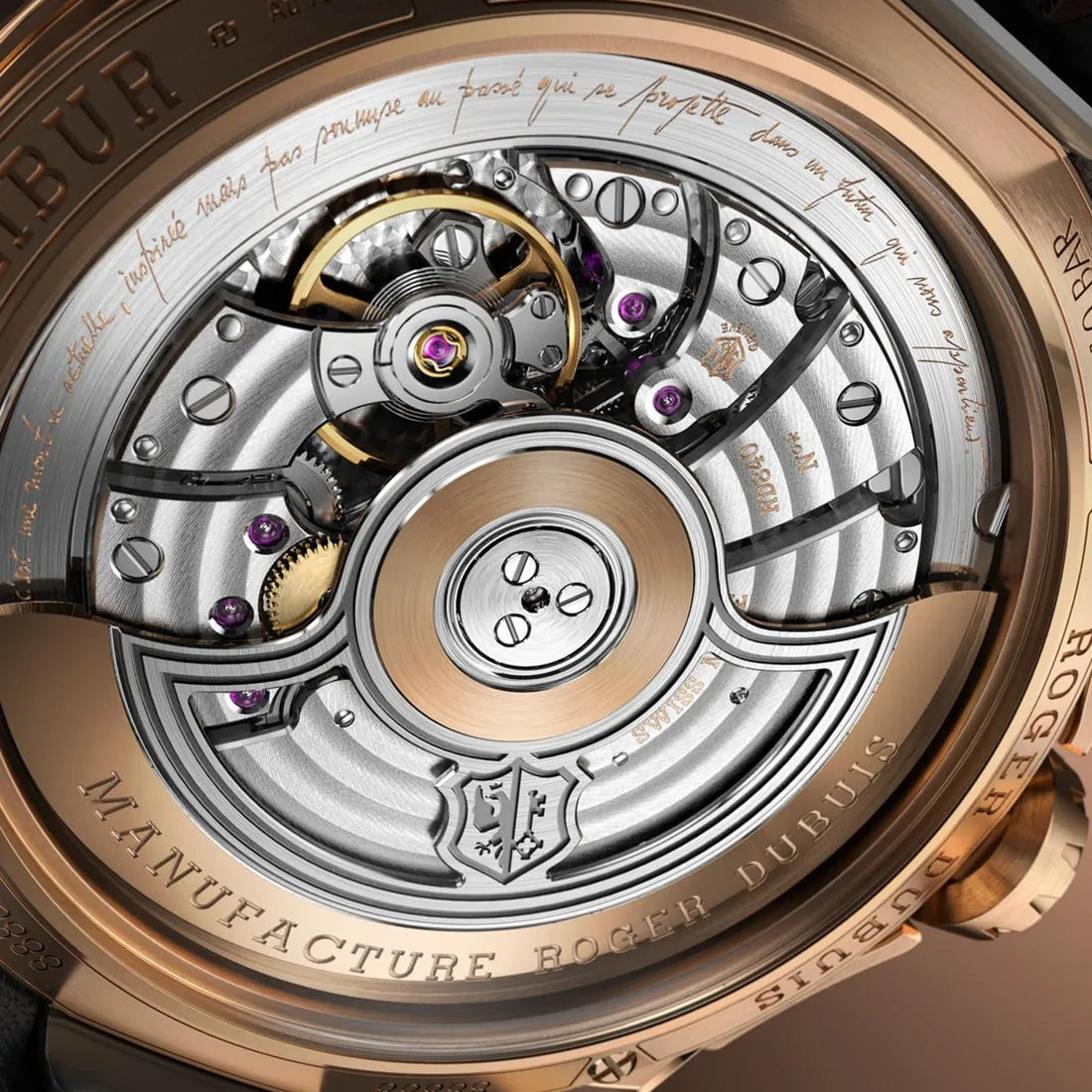 エクスカリバー バイレトログラード カレンダー 40MM