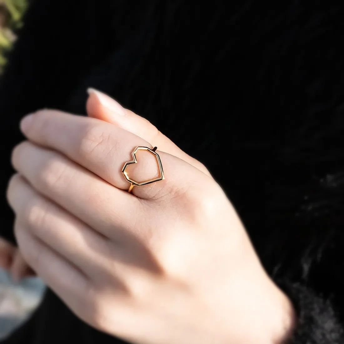 CORAZON PURO RING heart ring