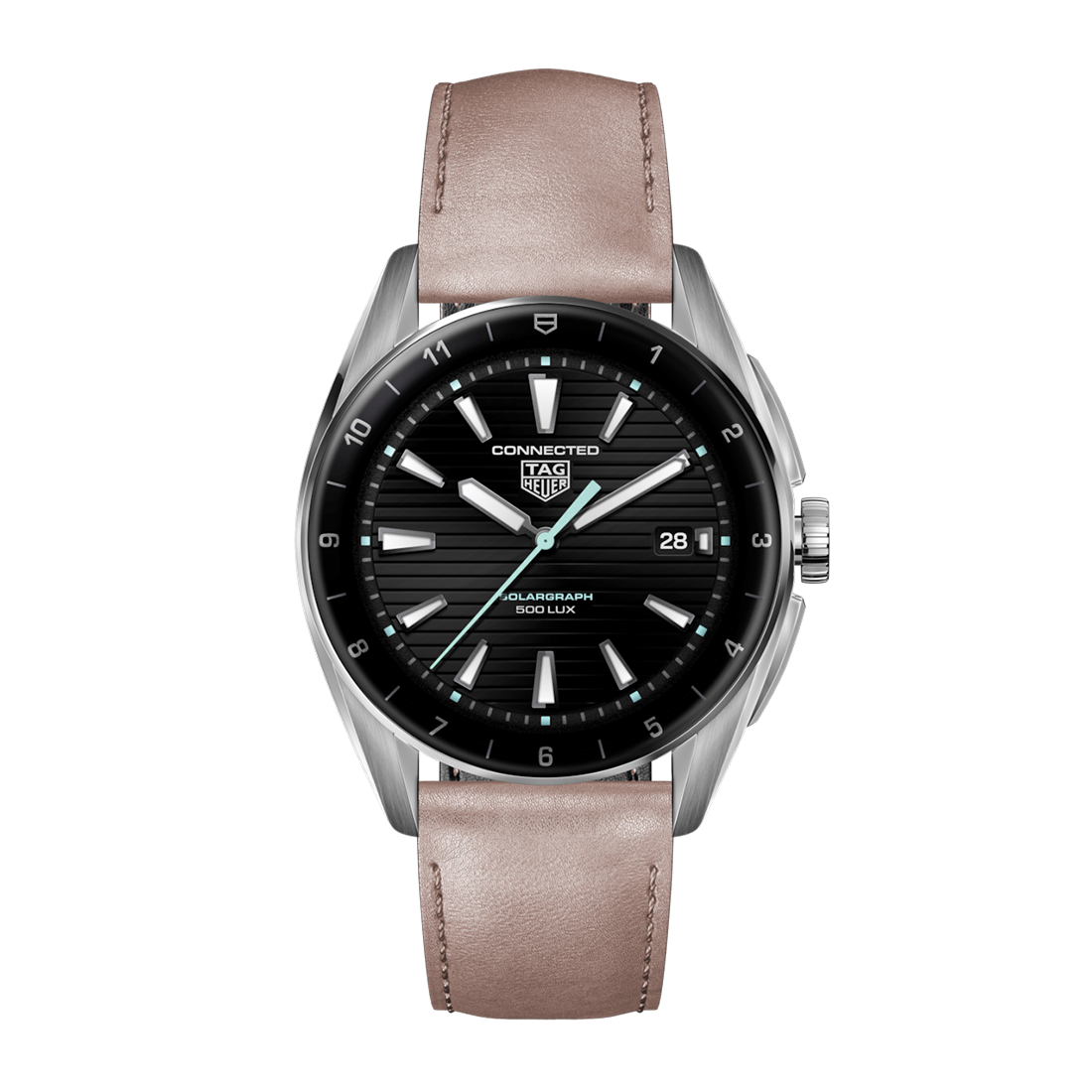 取り扱い終了/ TAG HEUER CONNECTED CALIBRE E4 METALLIC PINK LEATHER EDITION (2024年モデル)