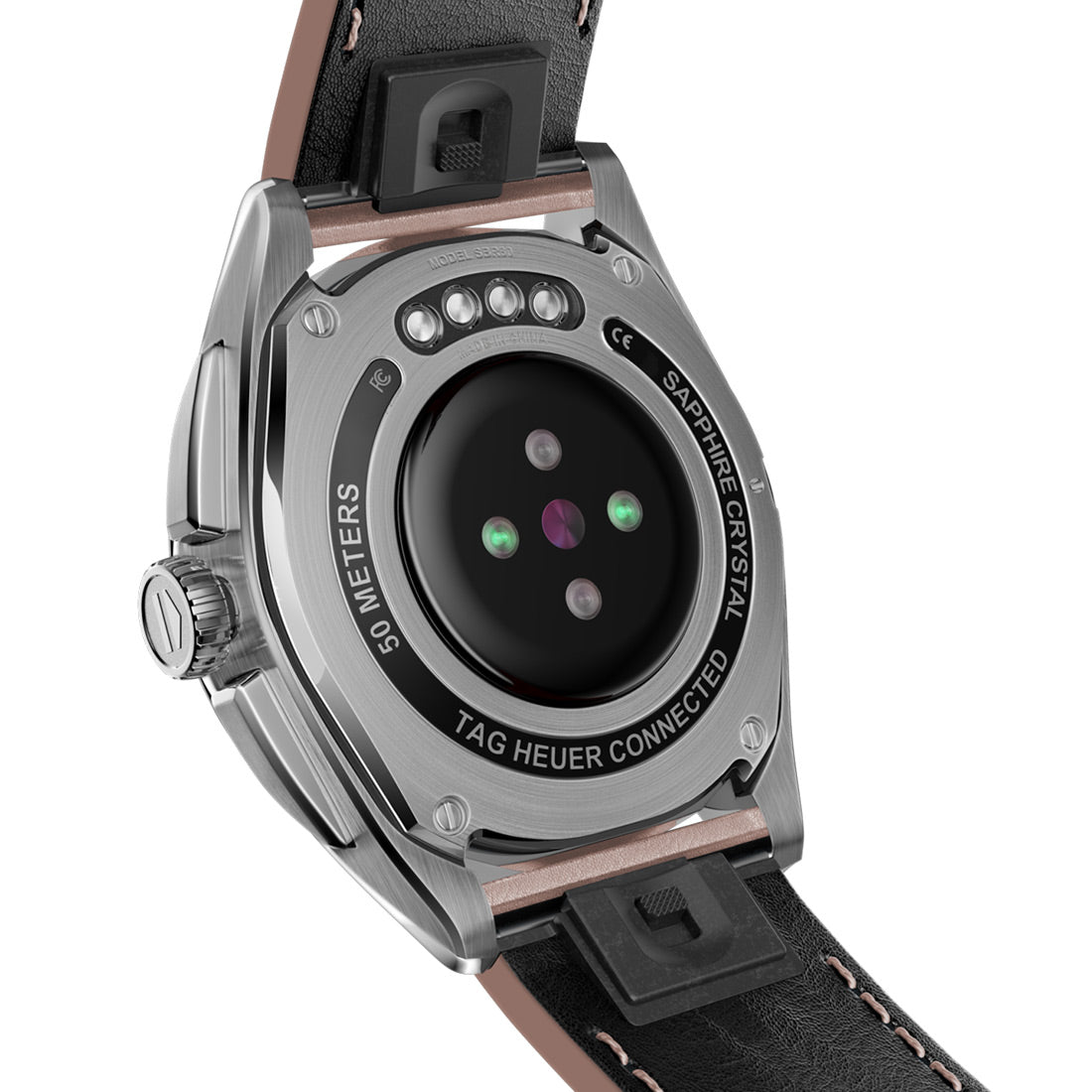 取り扱い終了/ TAG HEUER CONNECTED CALIBRE E4 METALLIC PINK LEATHER EDITION (2024年モデル)