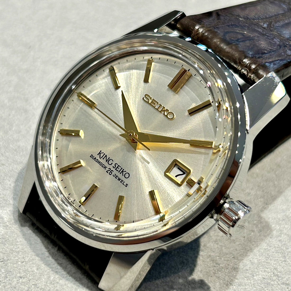 KING SEIKO King Seiko KSK Reprint Design Limited Model Limited Quantity SDKA003 Seiko Watch Salon Exclusive Model