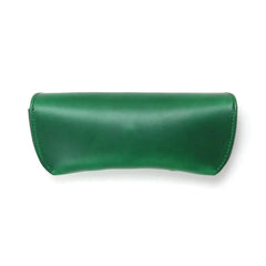 HORWEEN LEATHER EYEWEAR CASE 2 / Green & Black