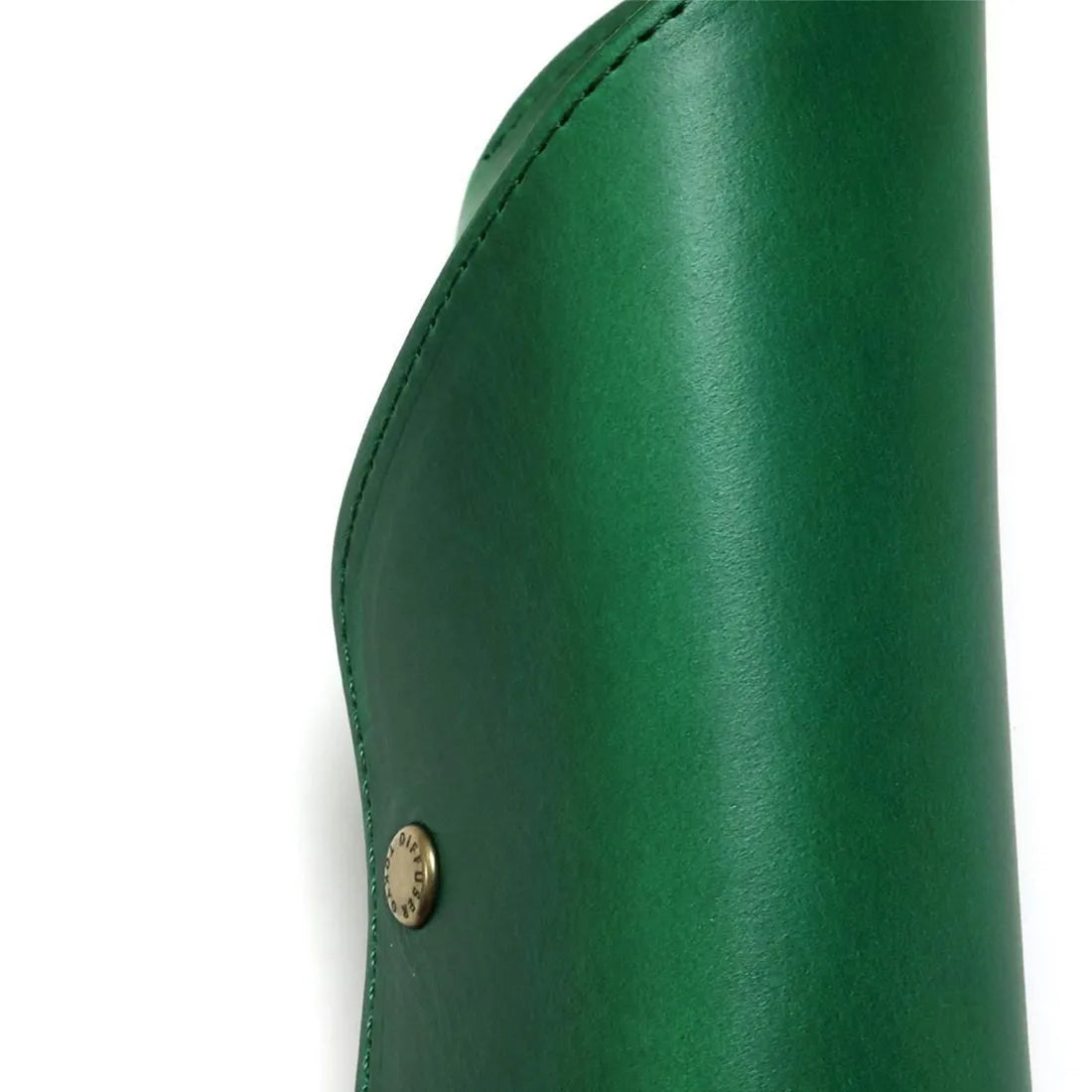 HORWEEN LEATHER EYEWEAR CASE 2 / Green & Black