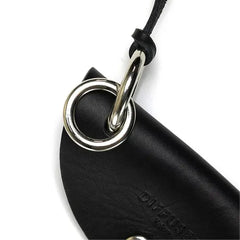 COW LEATHER KEY CASE & GLASS HOLDER / Black