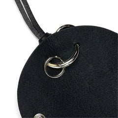 COW LEATHER KEY CASE & GLASS HOLDER / Black