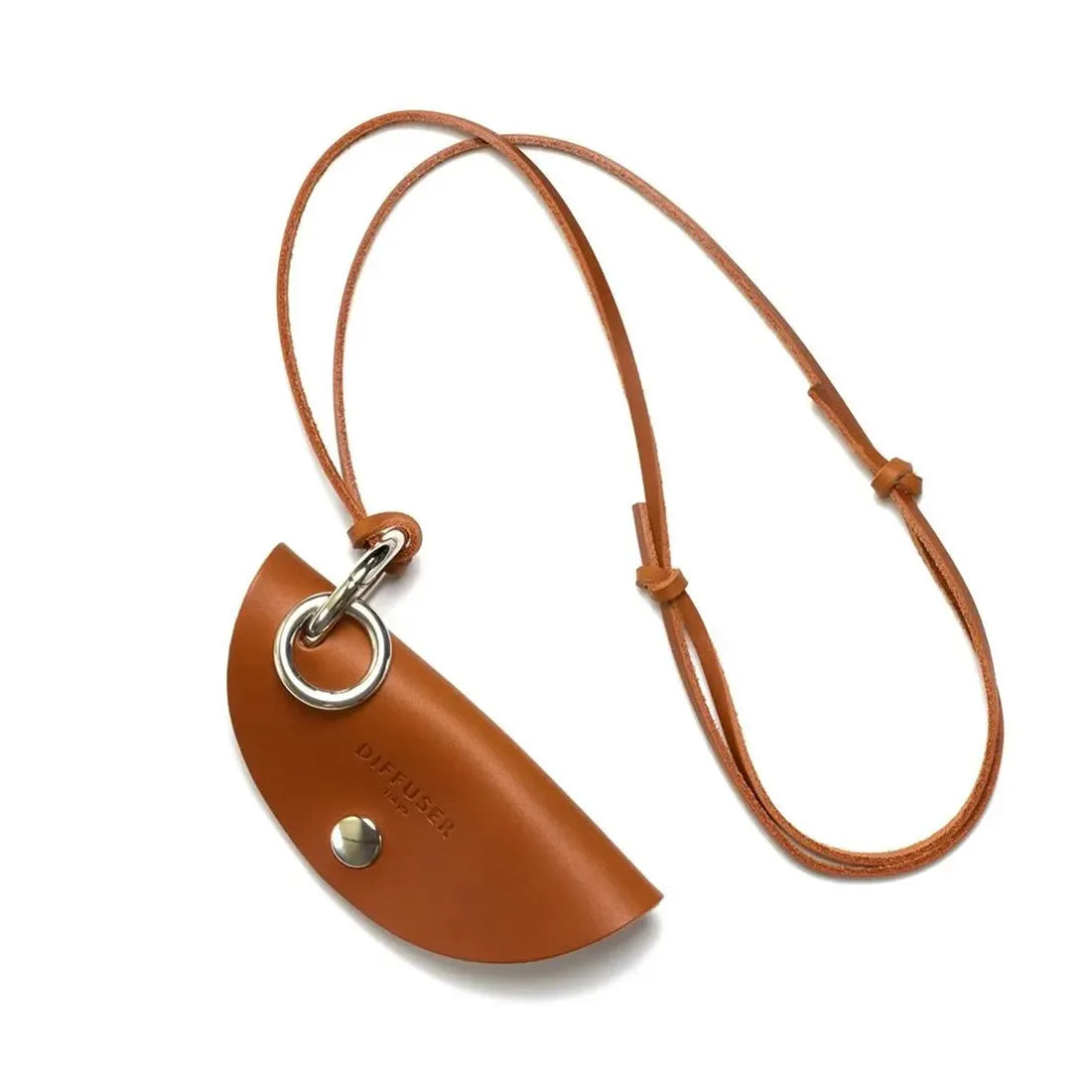 COW LEATHER KEY CASE & GLASS HOLDER / Orange